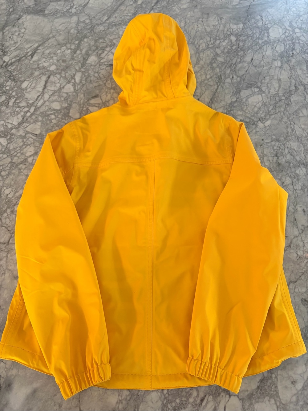 Marine Layer Seattle Raincoat in Old Gold - Picture 3 of 4